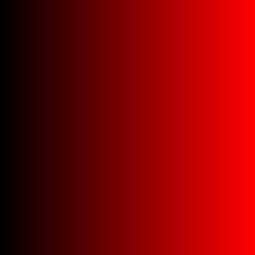Black-to-red Gradient