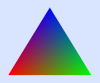 The standard RGB triangle example