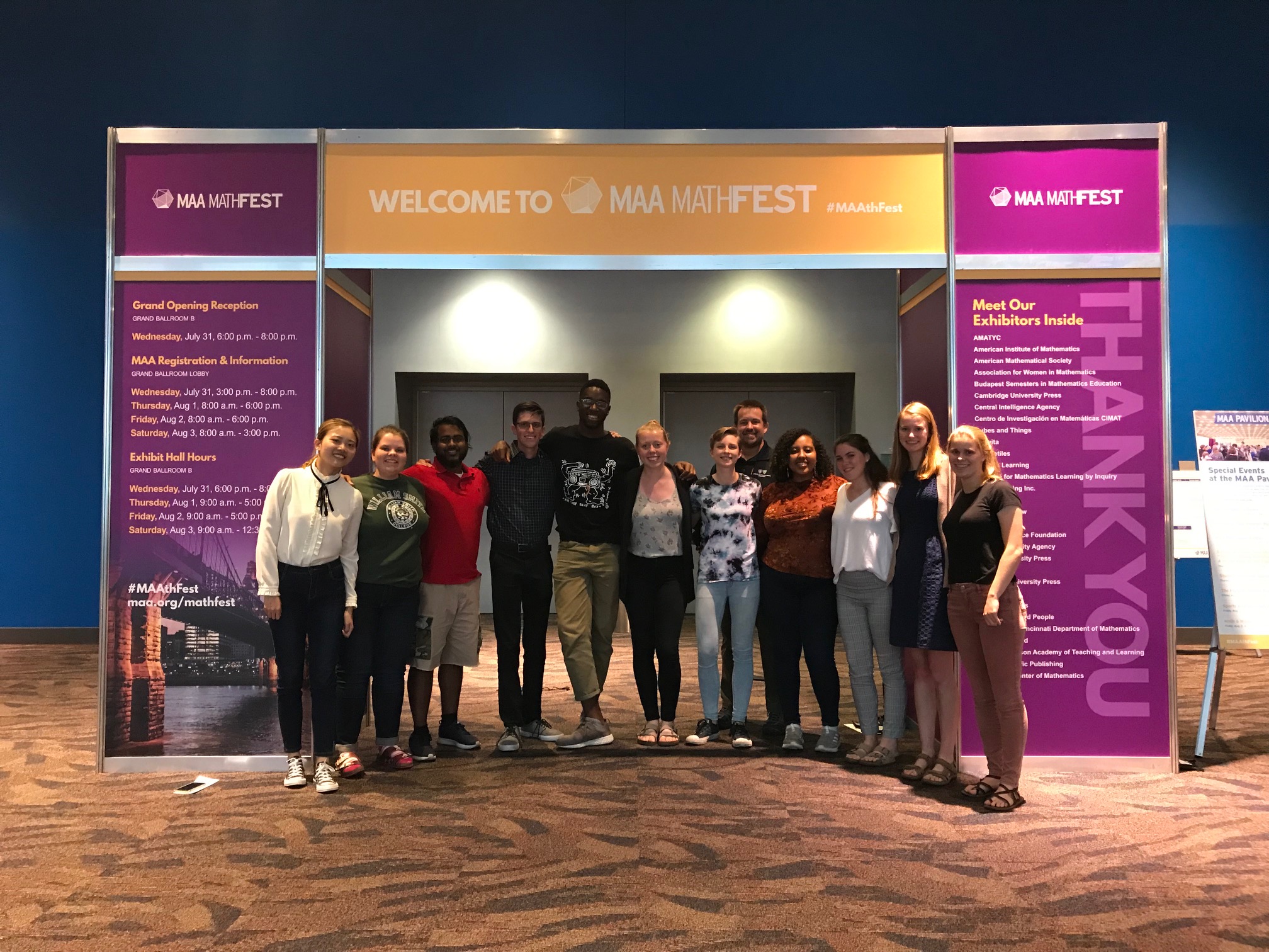 MathFest 2019 in Cincinnati