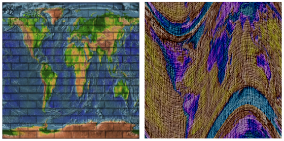 TMU workload test according to filtering methods and number of textures.