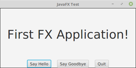 The window from the HelloWorldFX application.