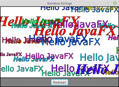 how to change selected text color javafx